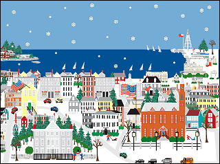 Marblehead Holiday Card.