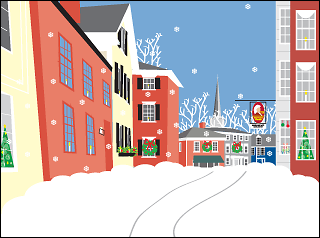 Marblehead Holiday Card.