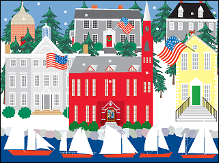 Marblehead Holiday Card.