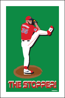 Boston sports poster.